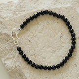 Black Onyx Beaded Bracelet - floysun