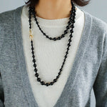 Black Onyx Long Necklaces - floysun