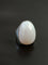 Black Onyx White Chalcedony Oval Egg Sterling Silver Ring - floysun