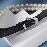 Braided Row Diamond Pearl Choker Necklace - floysun