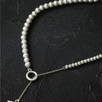 Brushed Ball Long Multi - Layer Wrap OT Chain Necklace - floysun