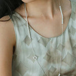 Brushed Ball Long Multi - Layer Wrap OT Chain Necklace - floysun