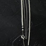 Brushed Ball Long Multi - Layer Wrap OT Chain Necklace - floysun