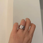 Buccellati - Inspired Gardenia Open Ring 925 Silver - floysun