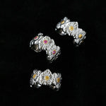 Buccellati - Inspired Gardenia Open Ring 925 Silver - floysun