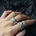 Buccellati - Inspired Gardenia Open Ring 925 Silver - floysun