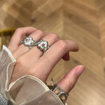 Buccellati - Inspired Gardenia Open Ring 925 Silver - floysun