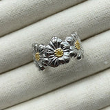 Buccellati - Inspired Gardenia Open Ring 925 Silver - floysun