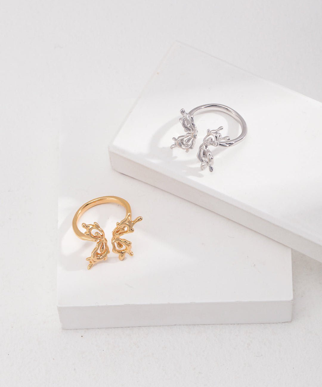 Butterfly Cutout Rings - floysun