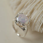 Button Baroque Pearl Ring - floysun