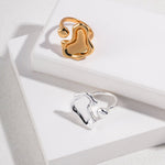 Charming Love Heart Rings That Open - floysun