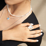 Charming Love Heart Rings That Open - floysun