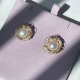 Classic Filigree Series Edge Stud Earrings - floysun