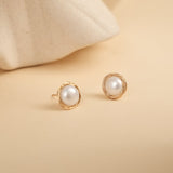 Classic Filigree Series Minimalist Stud Earrings - floysun