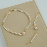 Classic Filigree Series Stargazer Pearl Bracelet - floysun