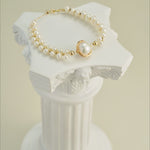 Classic Filigree Series Stargazer Pearl Bracelet - floysun