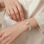 Classic Filigree Series Stargazer Pearl Bracelet - floysun