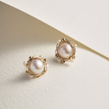 Classic Filigree Series Track Ear Studs - floysun