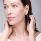 Classic Filigree Series Track Ear Studs - floysun