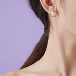 Classic Filigree Series Track Ear Studs - floysun