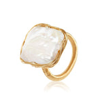 Classic Filigree Series Twisted Sugar Cube Ring - floysun