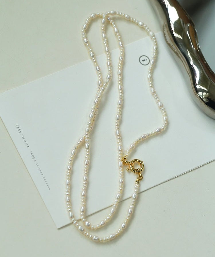 Classic Mixed Freshwater Pearl Long Style Necklace - floysun