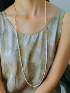 Classic Mixed Freshwater Pearl Long Style Necklace - floysun