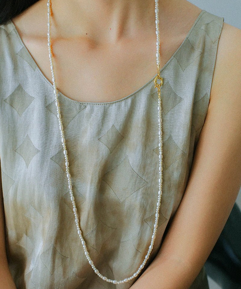 Classic Mixed Freshwater Pearl Long Style Necklace - floysun