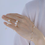 COCOKIM Embellished Series Classic Three Pearls Bracelet - floysun