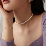 COCOKIM Embellished Series Classic Three Pearls Bracelet - floysun