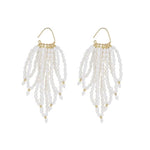 COCOKIM Starlight Series Triangular Short Fringe Earrings - floysun