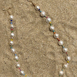 Colorful Beaded Baroque Pearl Necklace - floysun