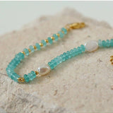 Colorful Beaded Freshwater Pearl Bracelet - floysun