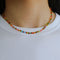 Colorful Beaded Pearl Necklace - floysun