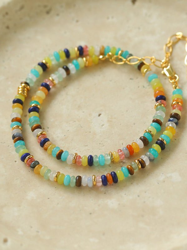 Colorful Stone Beaded Necklaces - floysun