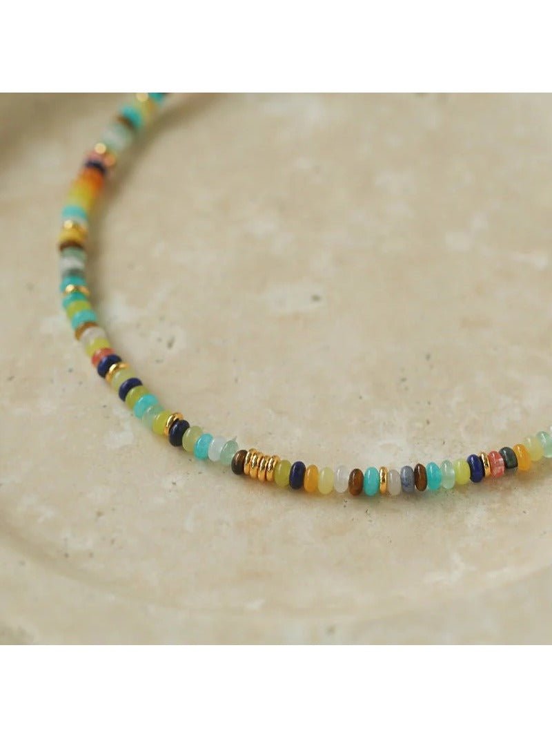 Colorful Stone Beaded Necklaces - floysun