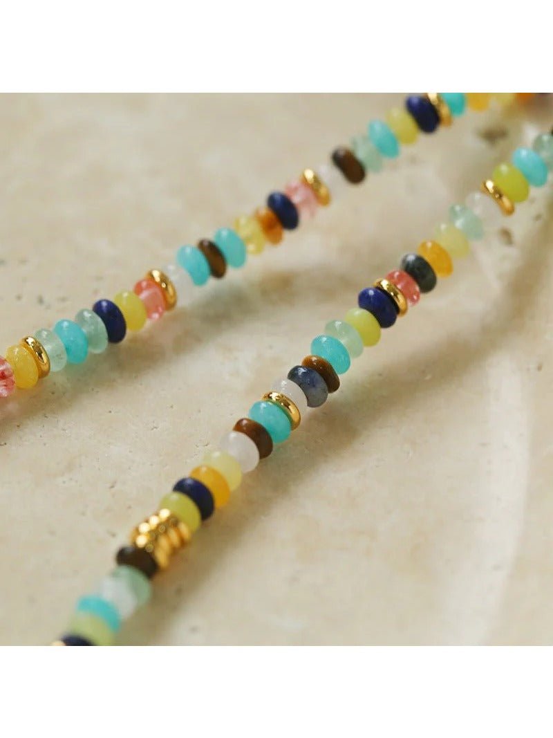 Colorful Stone Beaded Necklaces - floysun