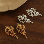 Confusa Earrings Skimmia Japonica Flower Bud Design - floysun