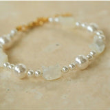 Cute Cat Swarovski Pearl Bracelet - floysun