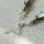 Cute Cat Swarovski Pearl Necklaces - floysun