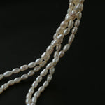 Daily Versatile Long Rice Pearl Necklace - floysun