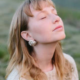 Dandelion Earrings Nature - Inspired Blooming Design - floysun