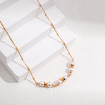 Delicate Intertwined Pearl Necklace - floysun