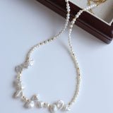 Dream Dewdrop Baroque Pearl Necklace - floysun