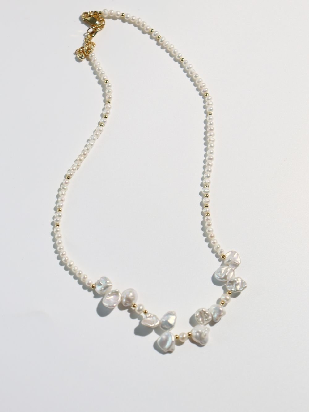 Dream Dewdrop Baroque Pearl Necklace - floysun