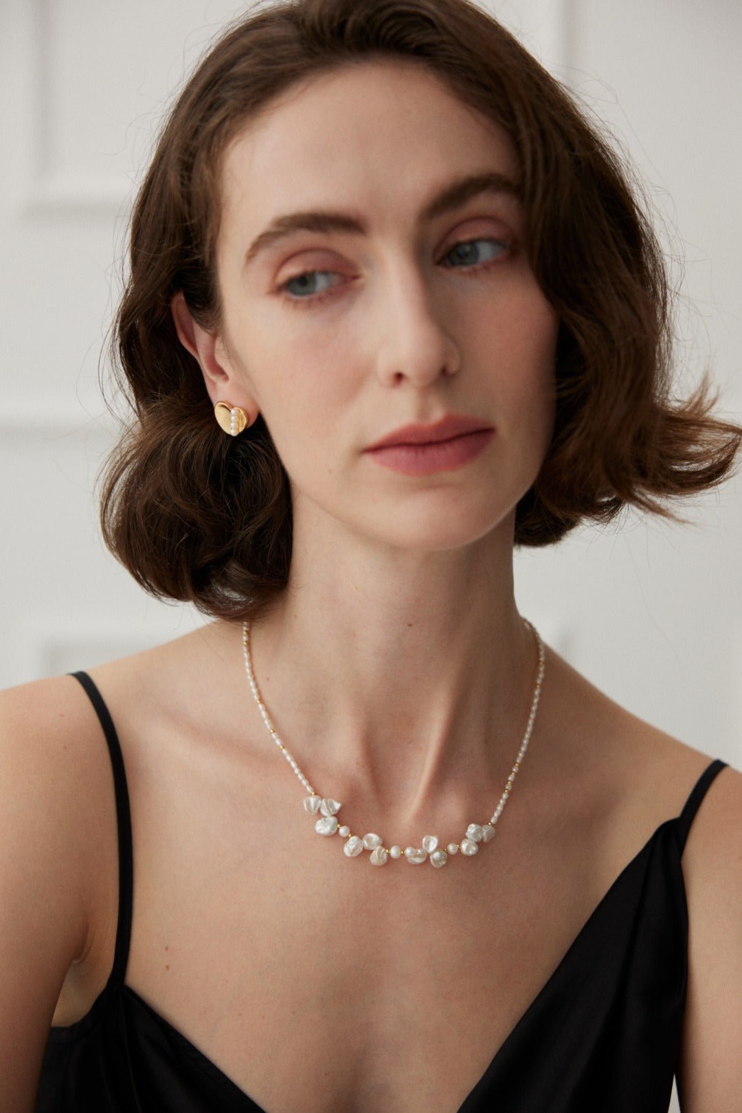 Dream Dewdrop Baroque Pearl Necklace - floysun