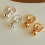 Dynamic Sphere Hoop Earrings - floysun