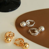 Dynamic Sphere Hoop Earrings - floysun