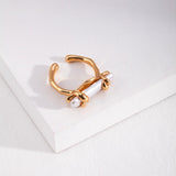 Elegance Baroquel Pearl Ring - floysun