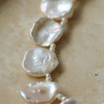 Elegant Natural Baroque Large Petal Pearl Necklaces - floysun